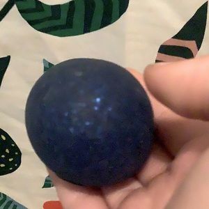 Blue stress ball